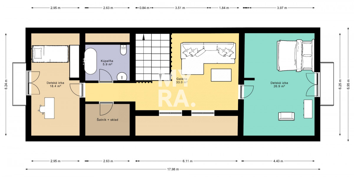 REZERVOVANÉ ***** / PREDAJ / Luxusne zariadený 5-izb. rodinný dom vo Vysokých Tatrách v blízkosti golfového ihriska