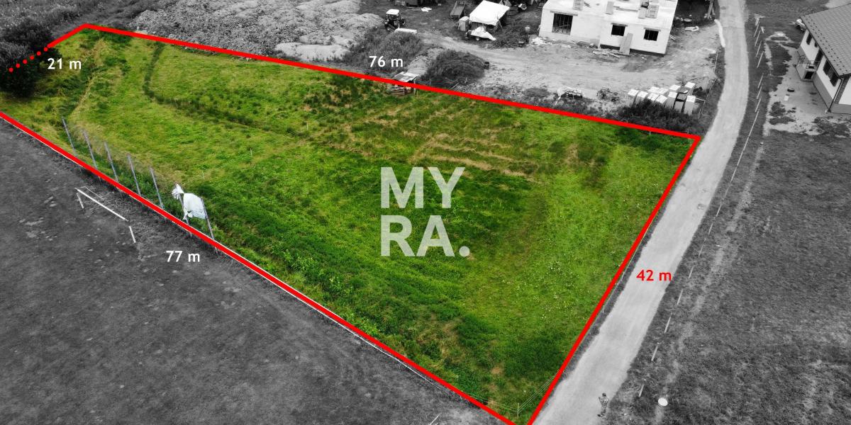 PREDAJ / stavebný pozemok / 2397 m2 / obec Ovčie / okres Prešov