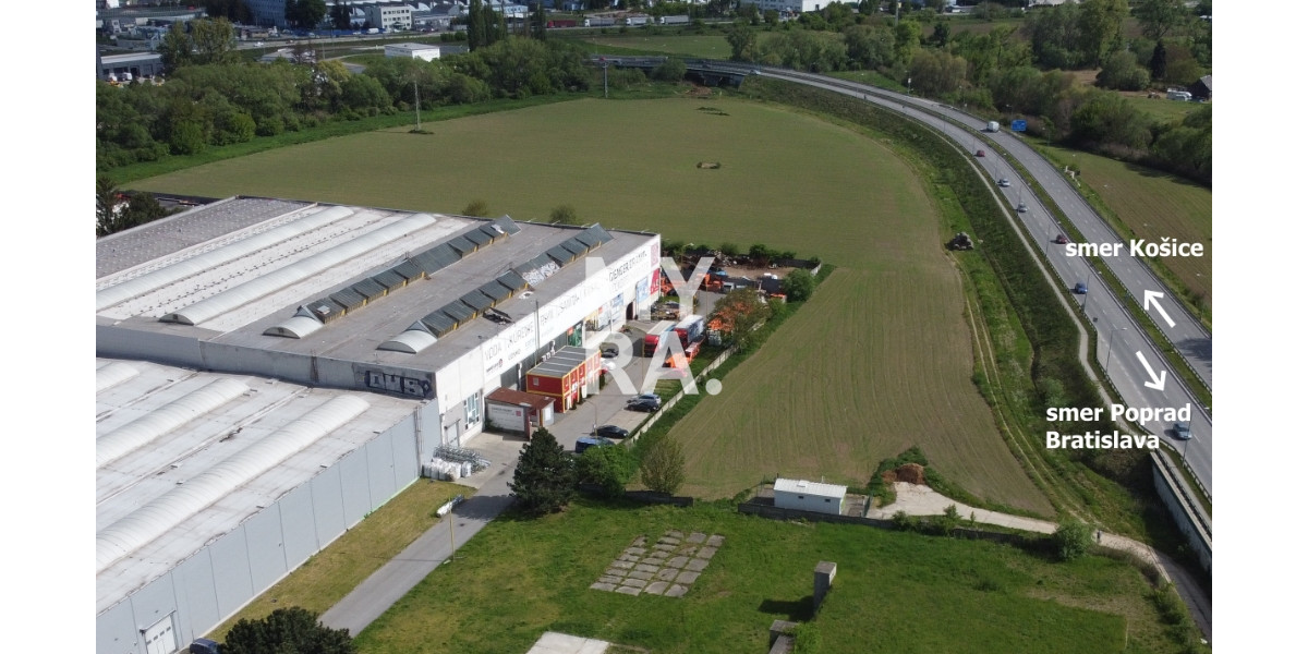 Pozemok v komerčnej zóne na predaj, Prešov