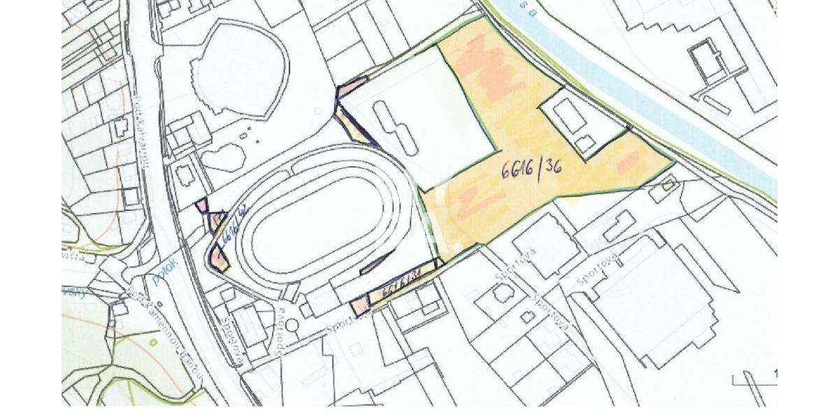 Predaj lukratívnych, investičných pozemkov v Prešove, výmera: 2,17 ha.