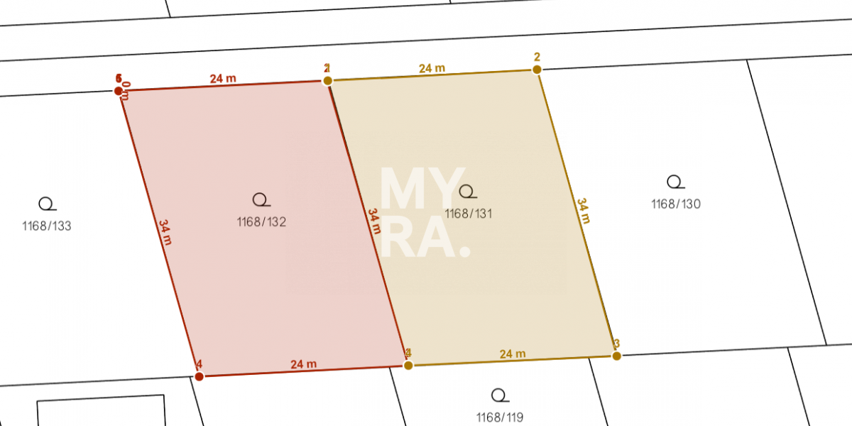 REZERVOVANÉ !!  Stavebný pozemok / 790 m2 / Fintice