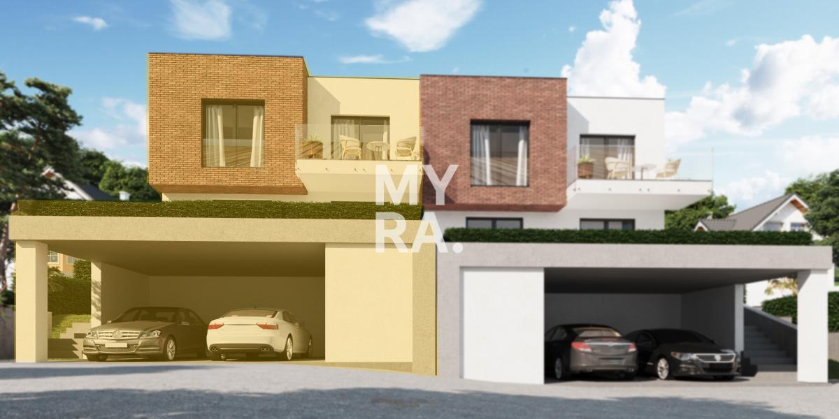 PREDAJ / dvoch novostavieb rodinných domov 226 m2 + pozemok 826 m2 | Veľký Šariš - Kanaš