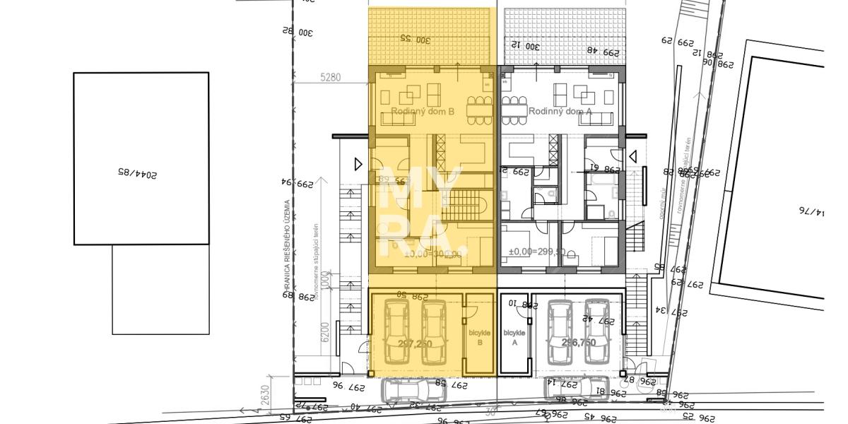 PREDAJ / dvoch novostavieb rodinných domov 226 m2 + pozemok 826 m2 | Veľký Šariš - Kanaš