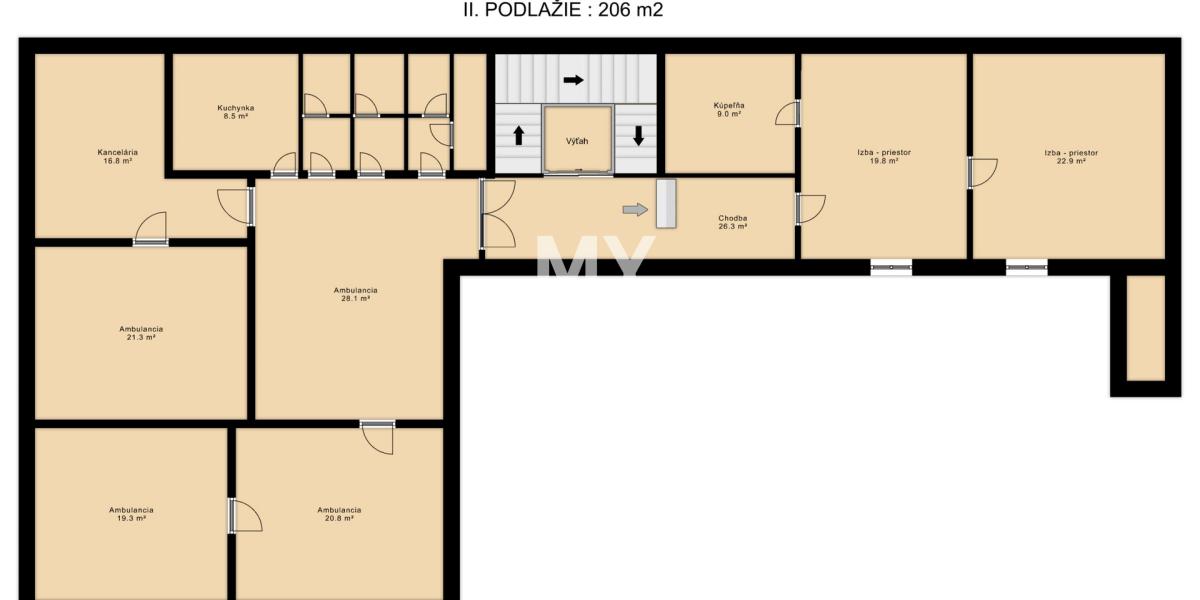 PREDAJ / historickej budovy Weberovho domu v Prešove