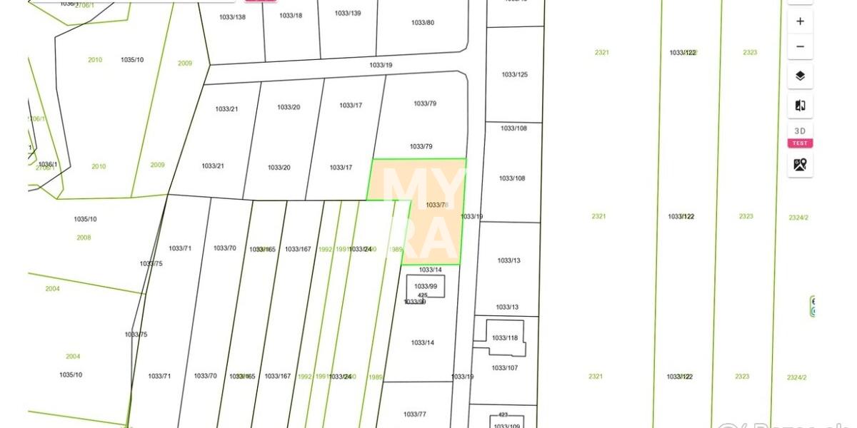 Stavebný pozemok Vyšná Šebastová - Severná.