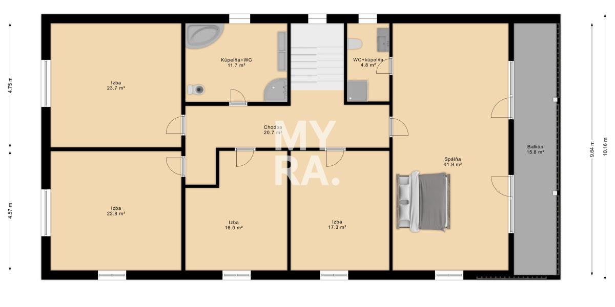 NOVÁ CENA ! / Rodinný dom aj na podnikanie / Kračúnovce 25 km od Prešova