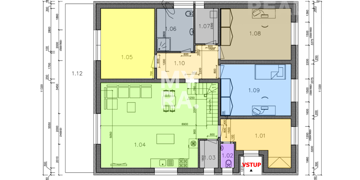 4-izb Rodinný dom | výmera 124 m2 | + terasa a podkrovie | Fintice