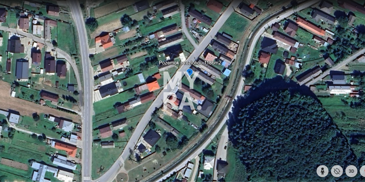 ZMENA CENY!!! Luxusný pozemok (1186m2) Kamenica okr. Sabinov