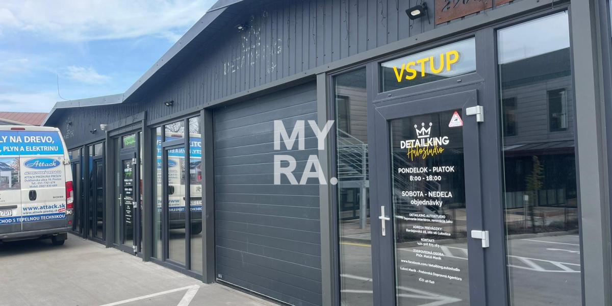 Prenájom priestorov na Bardejovskej ulici, Prešov / Ľubotice