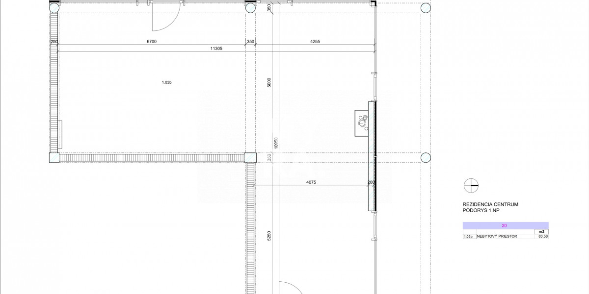 Nebytový priestor v Rezidencii Centrum č. 20