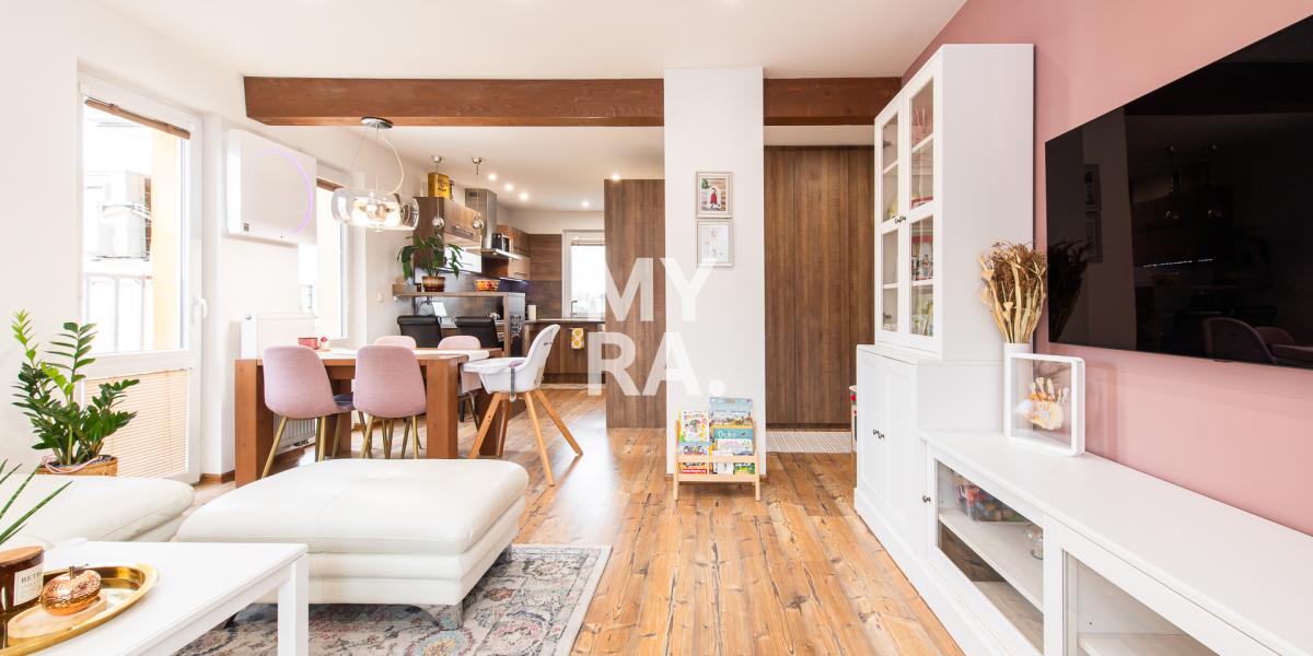 PREDAJ: 4-izbový nadštandardný mezonetový byt, 112 m², 2 kúpeľne, Budovateľská ulica, Prešov