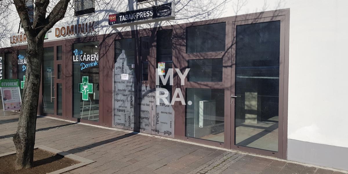 Prenájom malého obchodného priestoru na Dominikánskom nám. 6