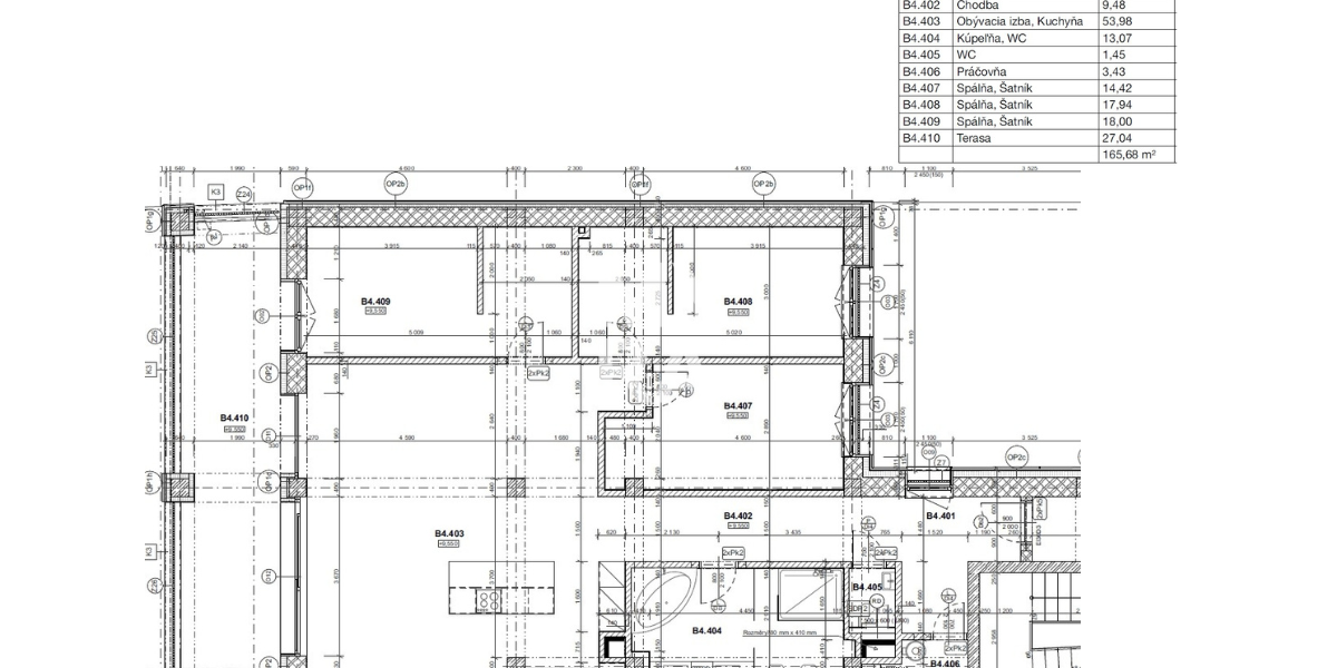 Priestranný 4 izbový byt + terasa + garážové státie vo výnimočnej lokalite pri mestskom parku v Košiciach.