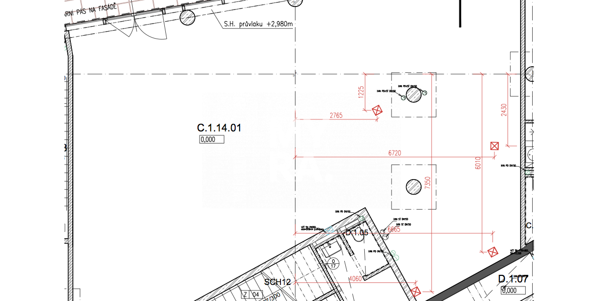 Obchodný priestor na prízemí v Business centre Košice Štúrova 50