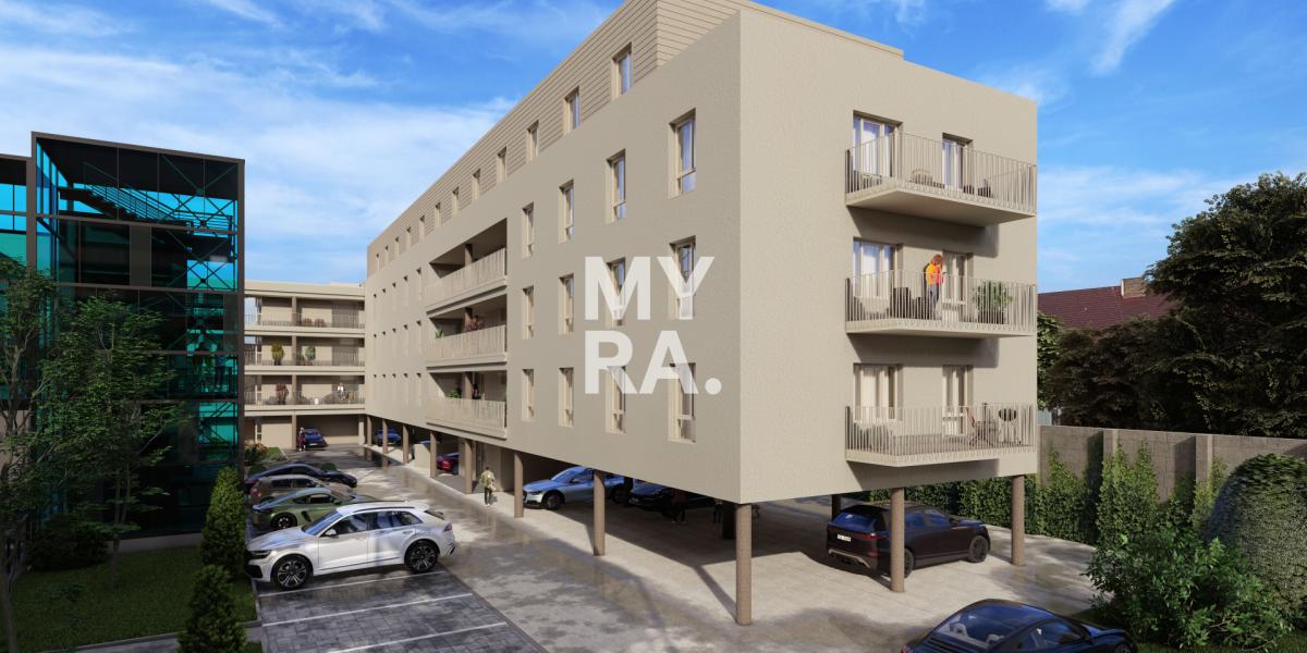 Priestranný 2 izbový byt, 90 m2, s veľkou terasou 28 m2, v novostavbe, centrum Košíc