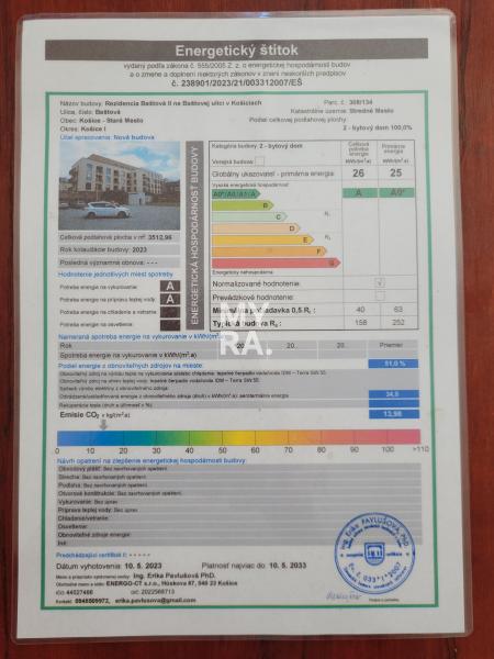 Priestranný 2 izbový byt, 90 m2, s veľkou terasou 28 m2, v novostavbe, centrum Košíc