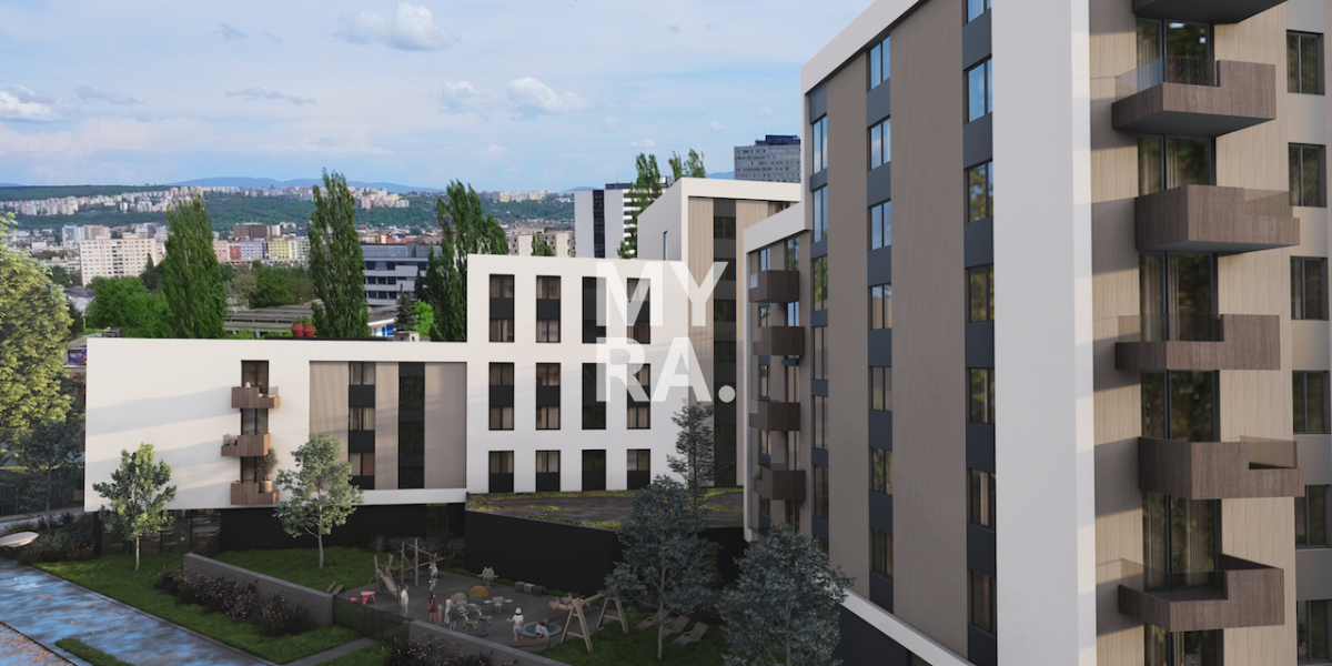 3-izbový byt C3-B2 v Bytovom komplexe Ipeľská