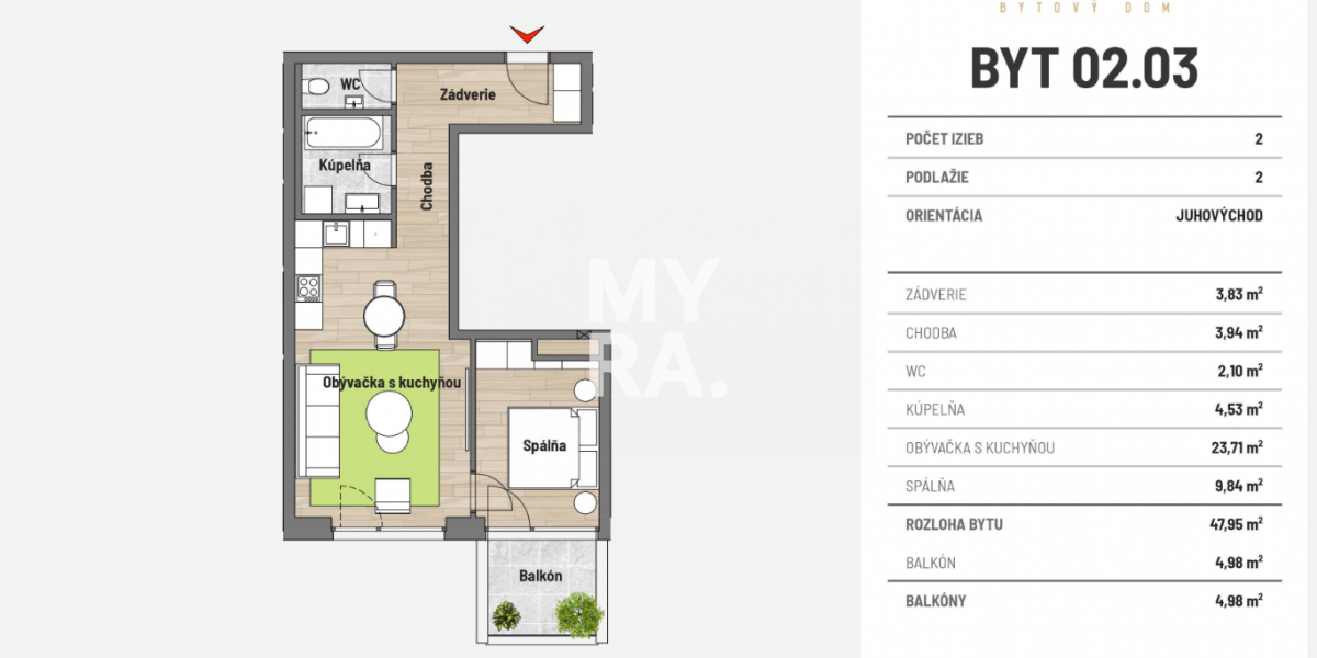 Apartment in Poprad.