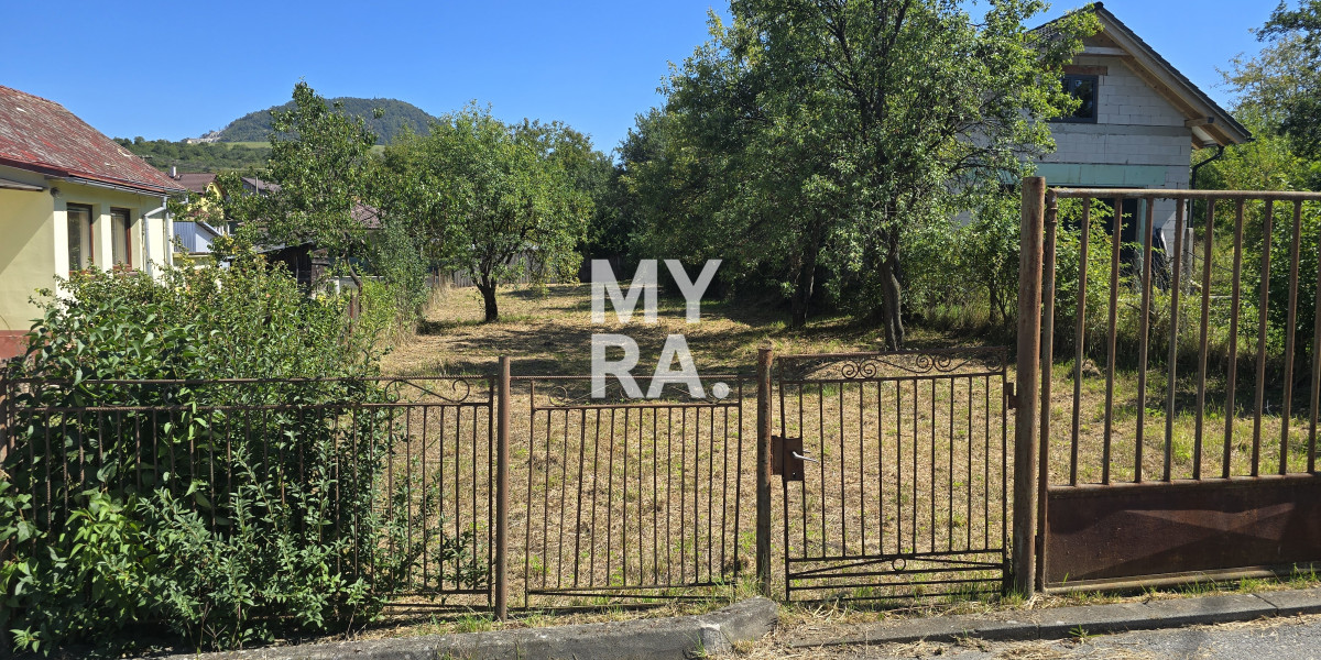 Stavebný pozemok pri Prešove v centre obce Gregorovce.