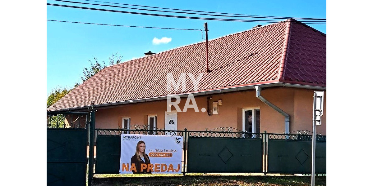 REZERVOVANÉ - Rodinný dom v obci ŽDAŇA