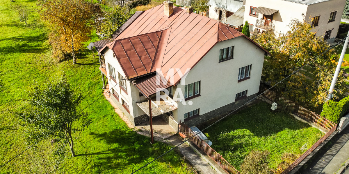 Rodinný dom s rovinatým  pozemkom 2970 m² ! - Lúčka, okres Svidník