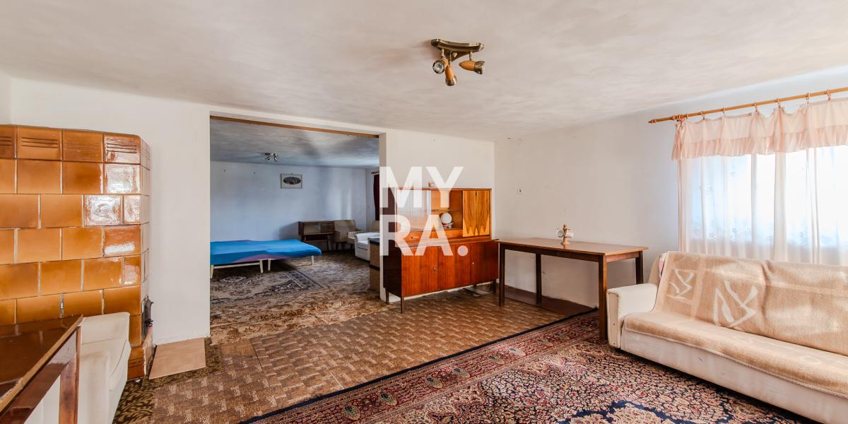 Rodinný dom s rovinatým  pozemkom 2970 m² ! - Lúčka, okres Svidník