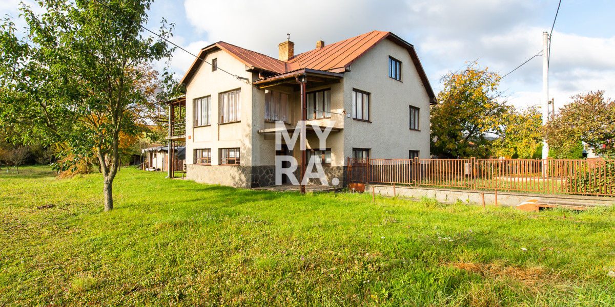 Rodinný dom s rovinatým  pozemkom 2970 m² ! - Lúčka, okres Svidník
