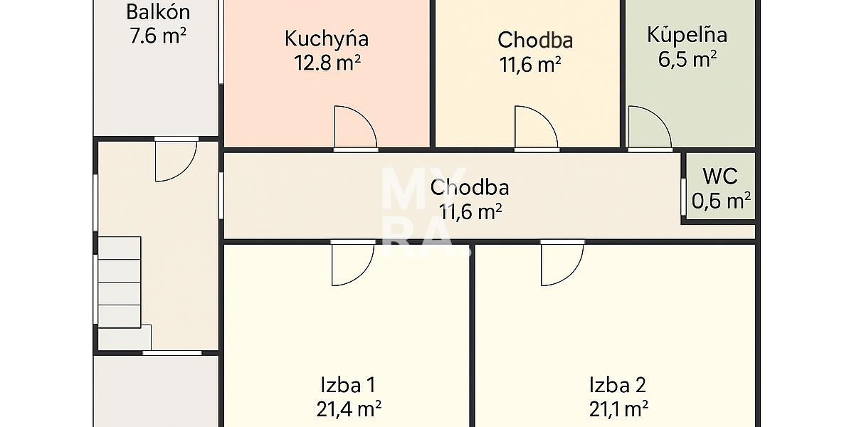 Rodinný dom s rovinatým  pozemkom 2970 m² ! - Lúčka, okres Svidník