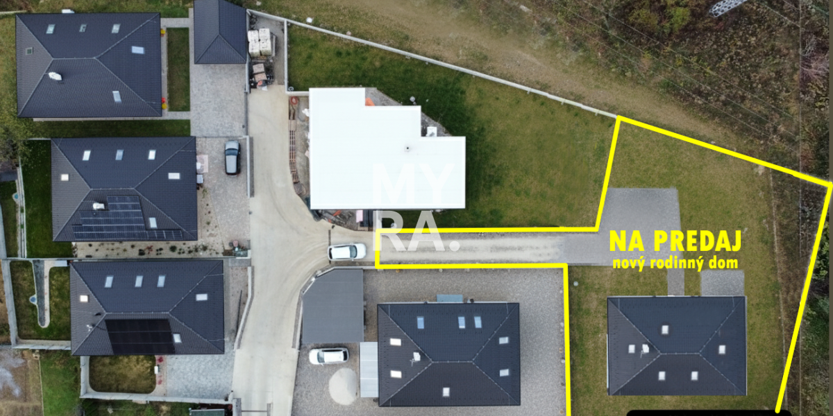 Novostavba 4-izbového bungalovu – ul. Kvetná, Prešov