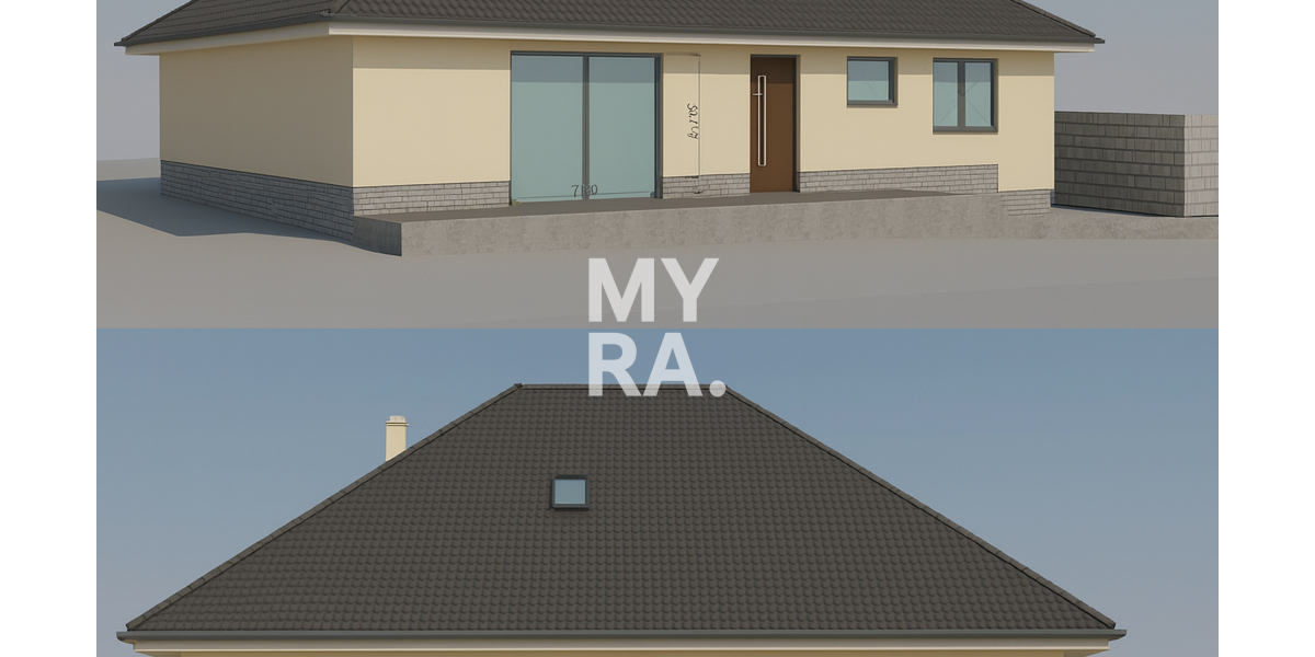 Novostavba 4-izbového bungalovu – ul. Kvetná, Prešov