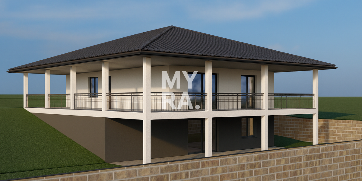 Stavebný pozemok 961 m² s projektom a stavebným povolením, Kapušany