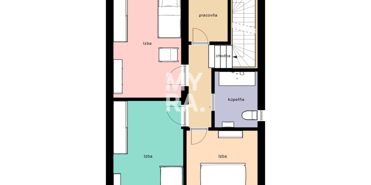 PRENÁJOM / zariadený 5-izbový rodinný dom / Podhorany