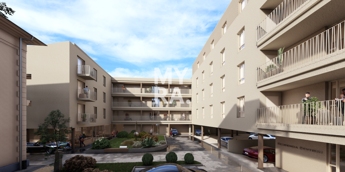 Posledný nebytový priestor, novostavba, Košice - centrum, 97,4  m2, parkovanie