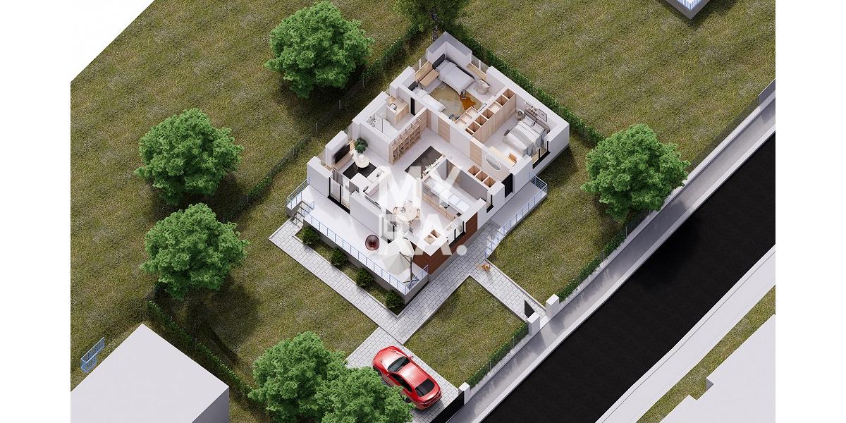 Posledný samostatný 3-izbový rodinný dom + terasa + vlastná záhrada + 2 parkovacie miesta