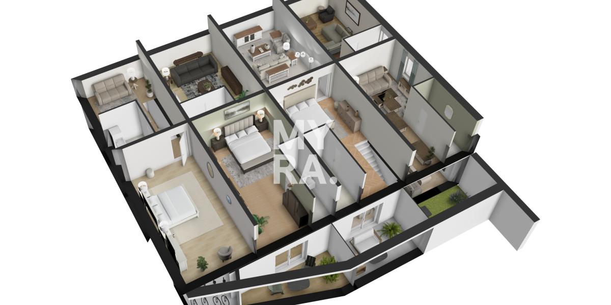 Byty nad Pasážou – nové mezonetové byty v centre / Lipany