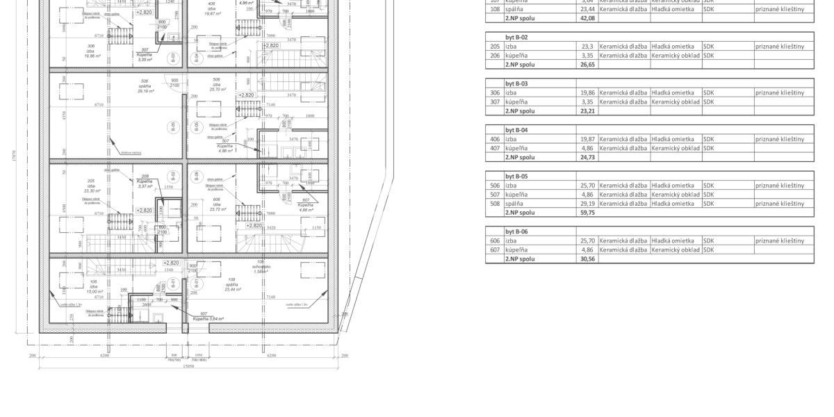 Byty nad Pasážou – nové mezonetové byty v centre / Lipany