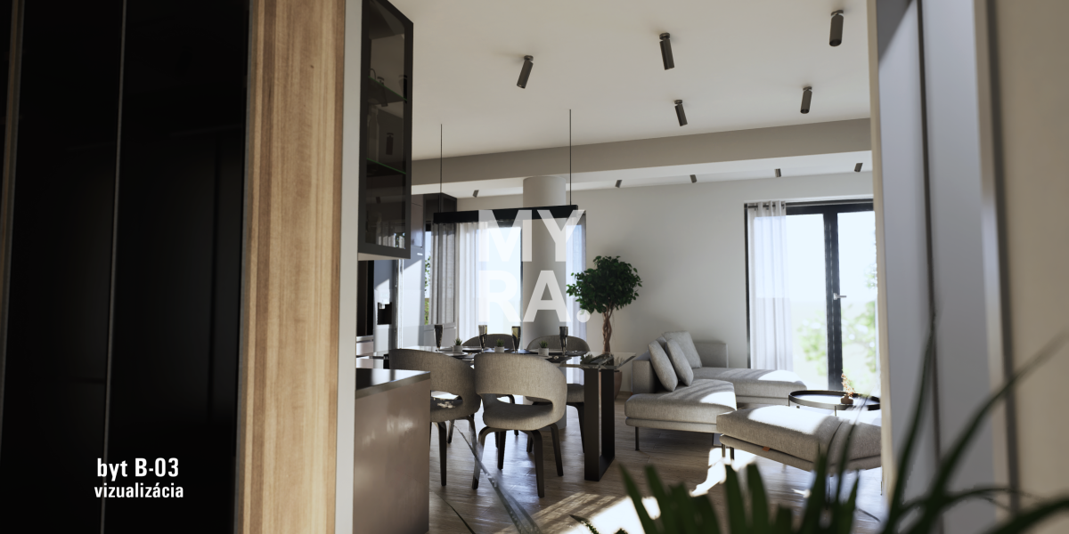 Byty nad Pasážou – nové mezonetové byty v centre / Lipany