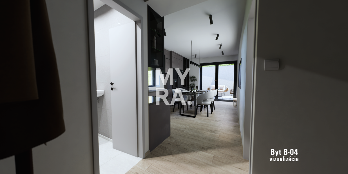 Byty nad Pasážou – nové mezonetové byty v centre / Lipany