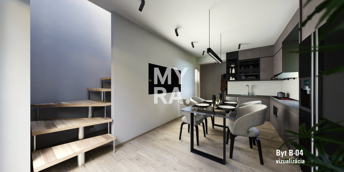 Byty nad Pasážou – nové mezonetové byty v centre / Lipany