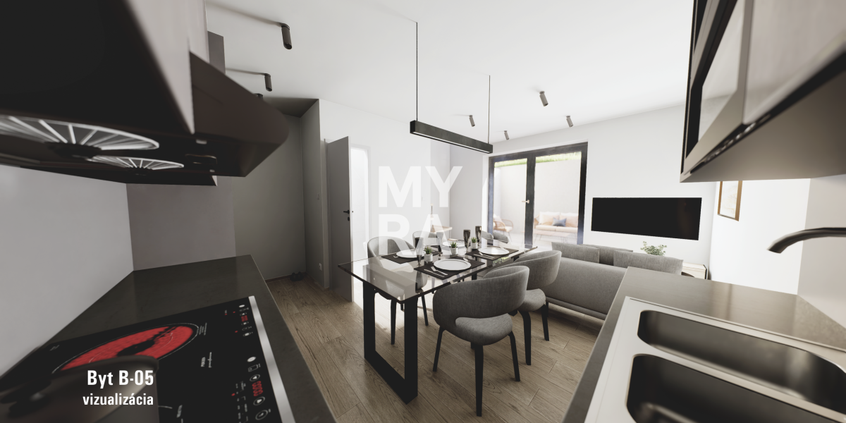 Byty nad Pasážou – nové mezonetové byty v centre / Lipany