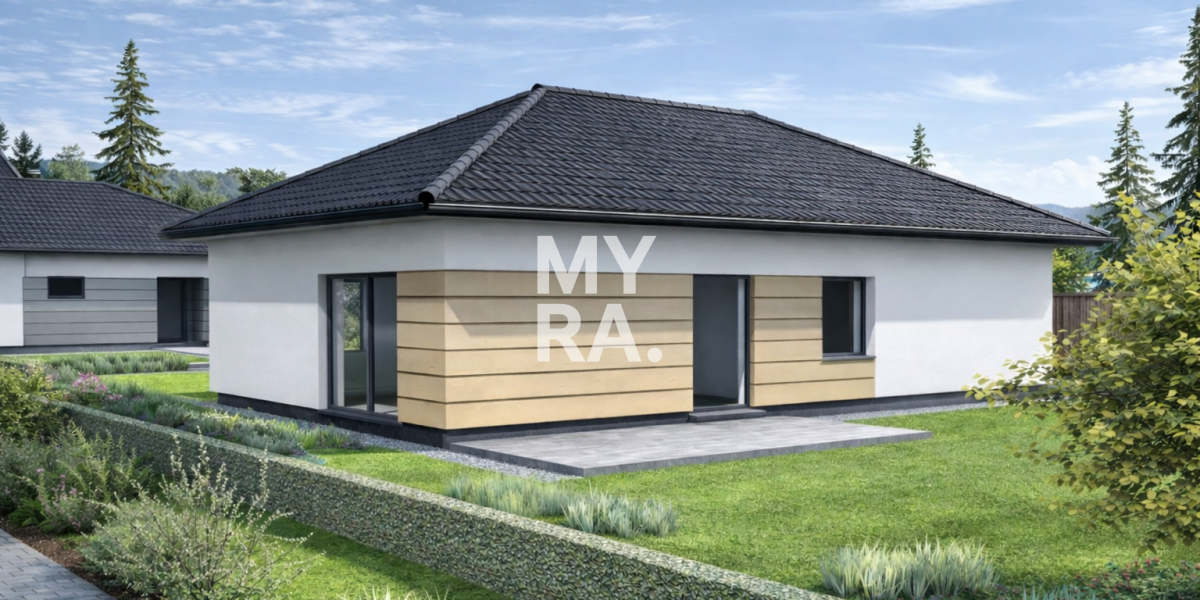 NOVOSTAVBA 4-Izbového BUNGALOVU – obec OKRUŽNÁ, 12 min. od PREŠOVA