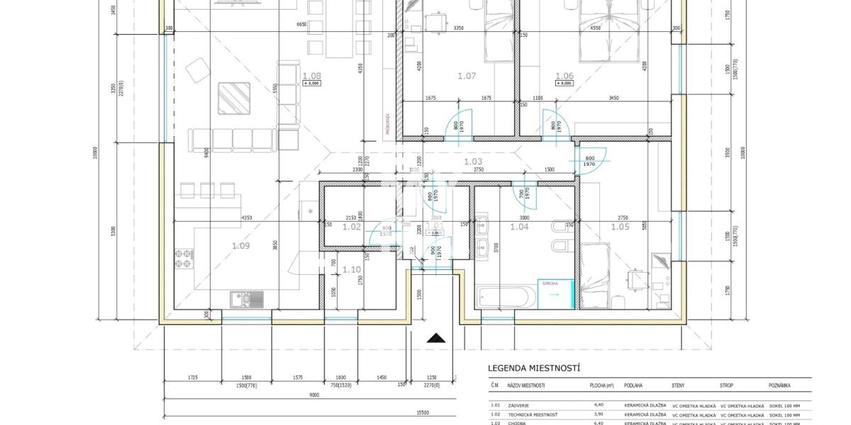 NOVOSTAVBA 4-Izbového BUNGALOVU – obec BZENOV, 12 min. od PREŠOVA