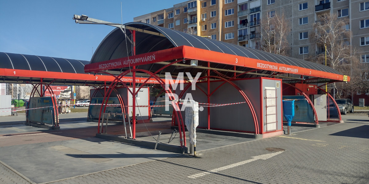 NA PREDAJ – Technológia bezdotykovej autoumyvárne.