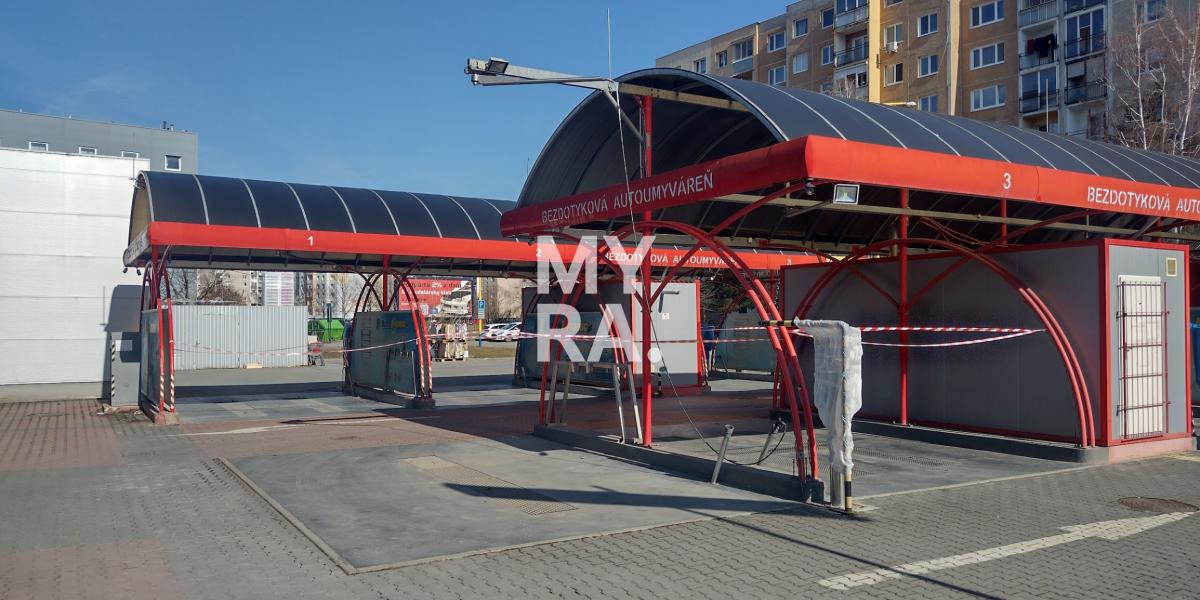 NA PREDAJ – Technológia bezdotykovej autoumyvárne.