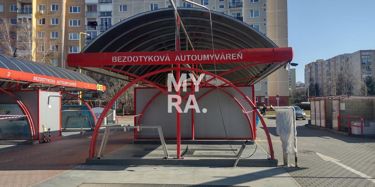 NA PREDAJ – Technológia bezdotykovej autoumyvárne.