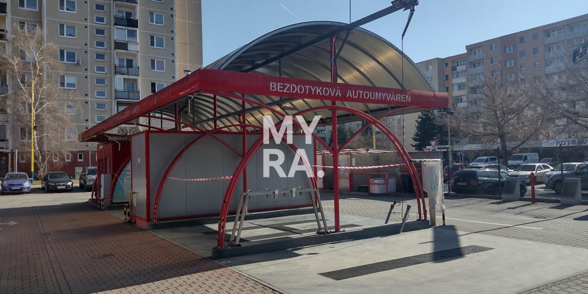 NA PREDAJ – Technológia bezdotykovej autoumyvárne.