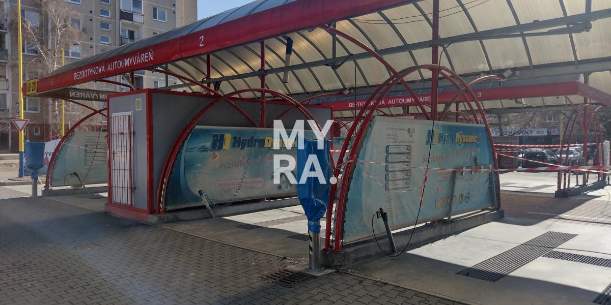 NA PREDAJ – Technológia bezdotykovej autoumyvárne.