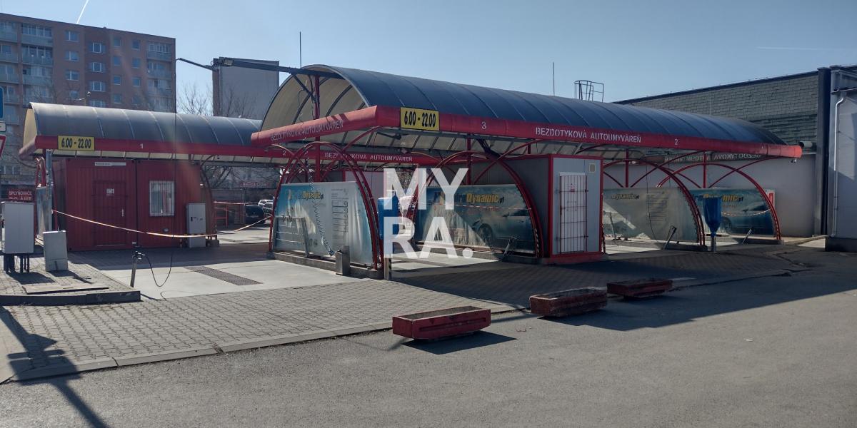 NA PREDAJ – Technológia bezdotykovej autoumyvárne.