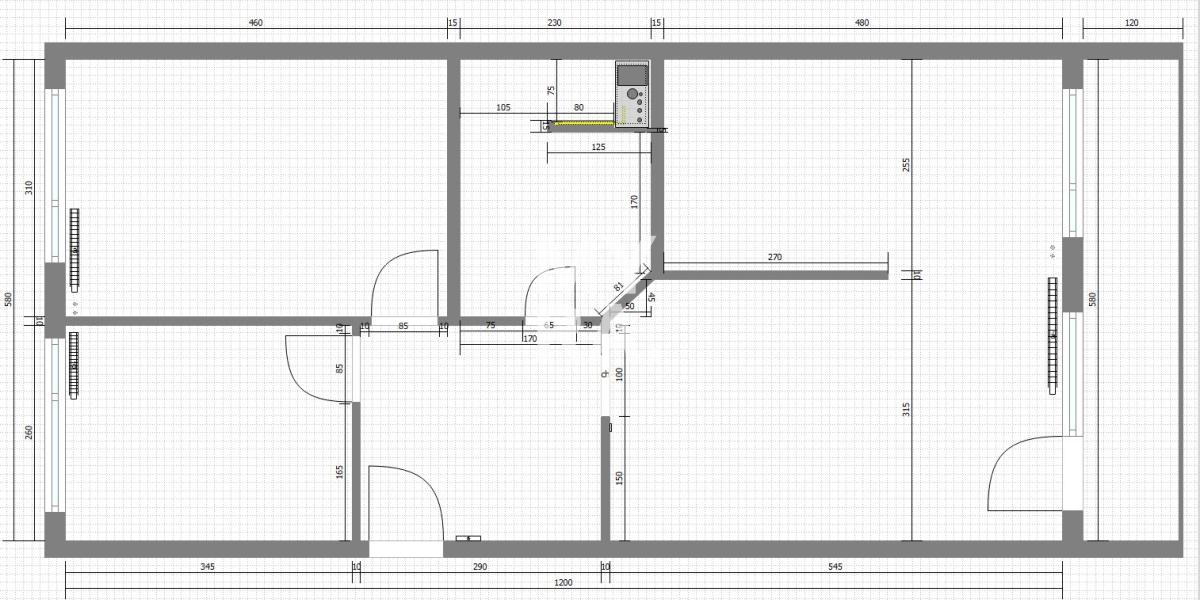 3 izbový byt na Ružovej ulici, pražský typ po rekonštrukcii