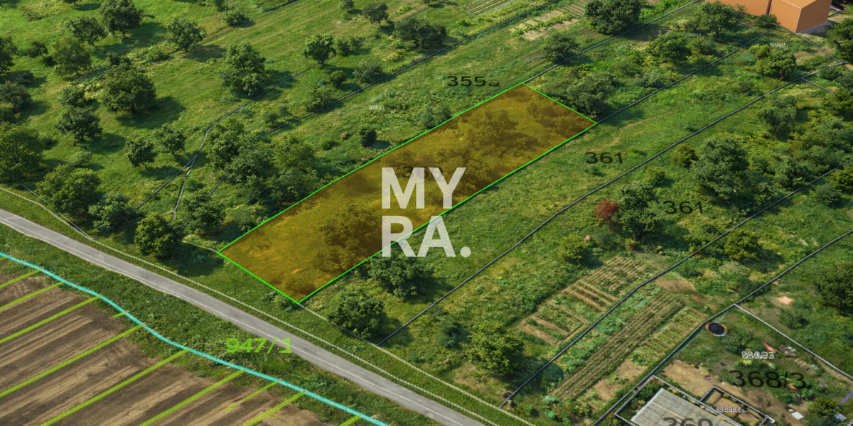 Stavebný pozemok 1200 m² – Medzany, okr. Prešov